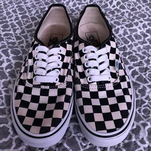 Checkered vans